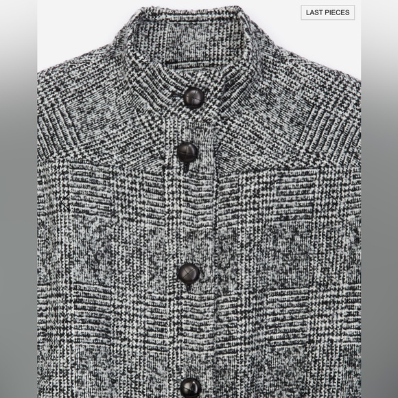 The Kooples BLACK WOOL COAT - Picture 9 of 12